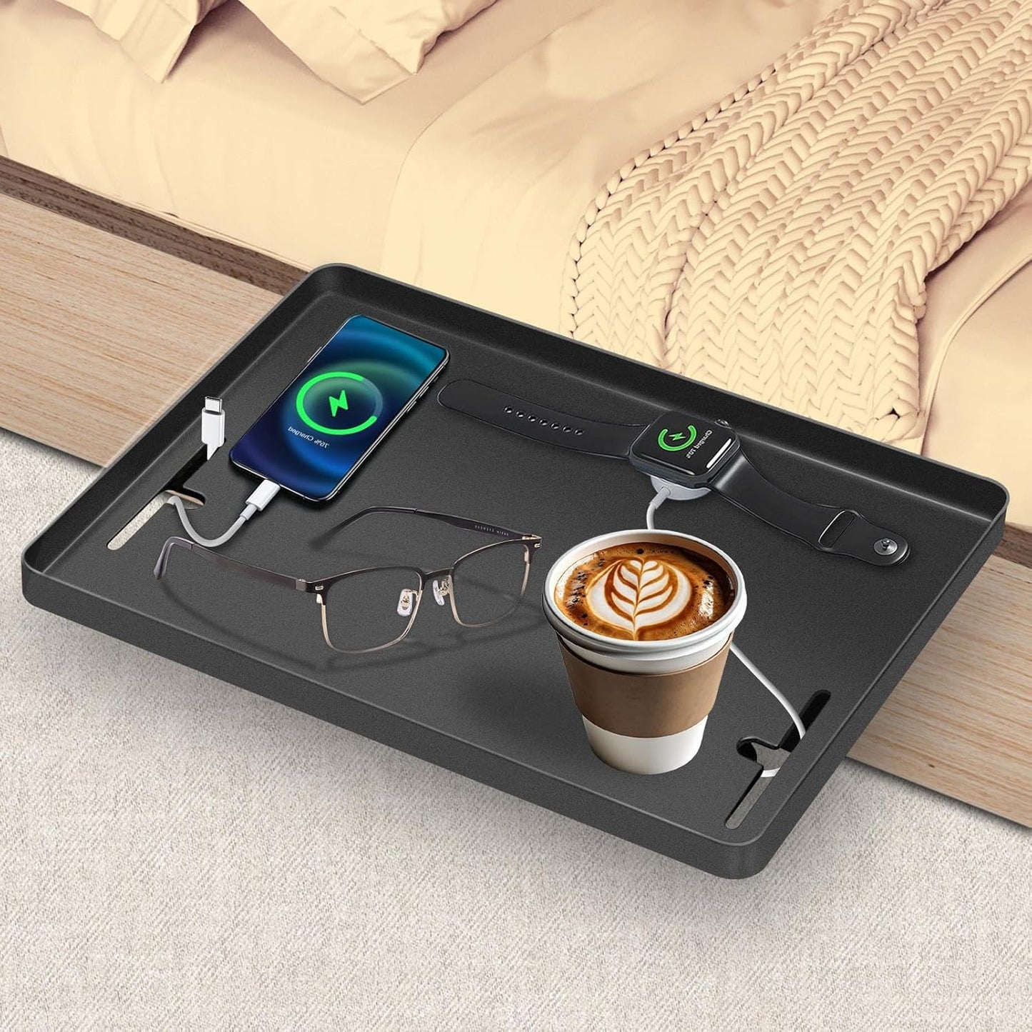 ✨ Avtakbar sengehylle – smart oppbevaring