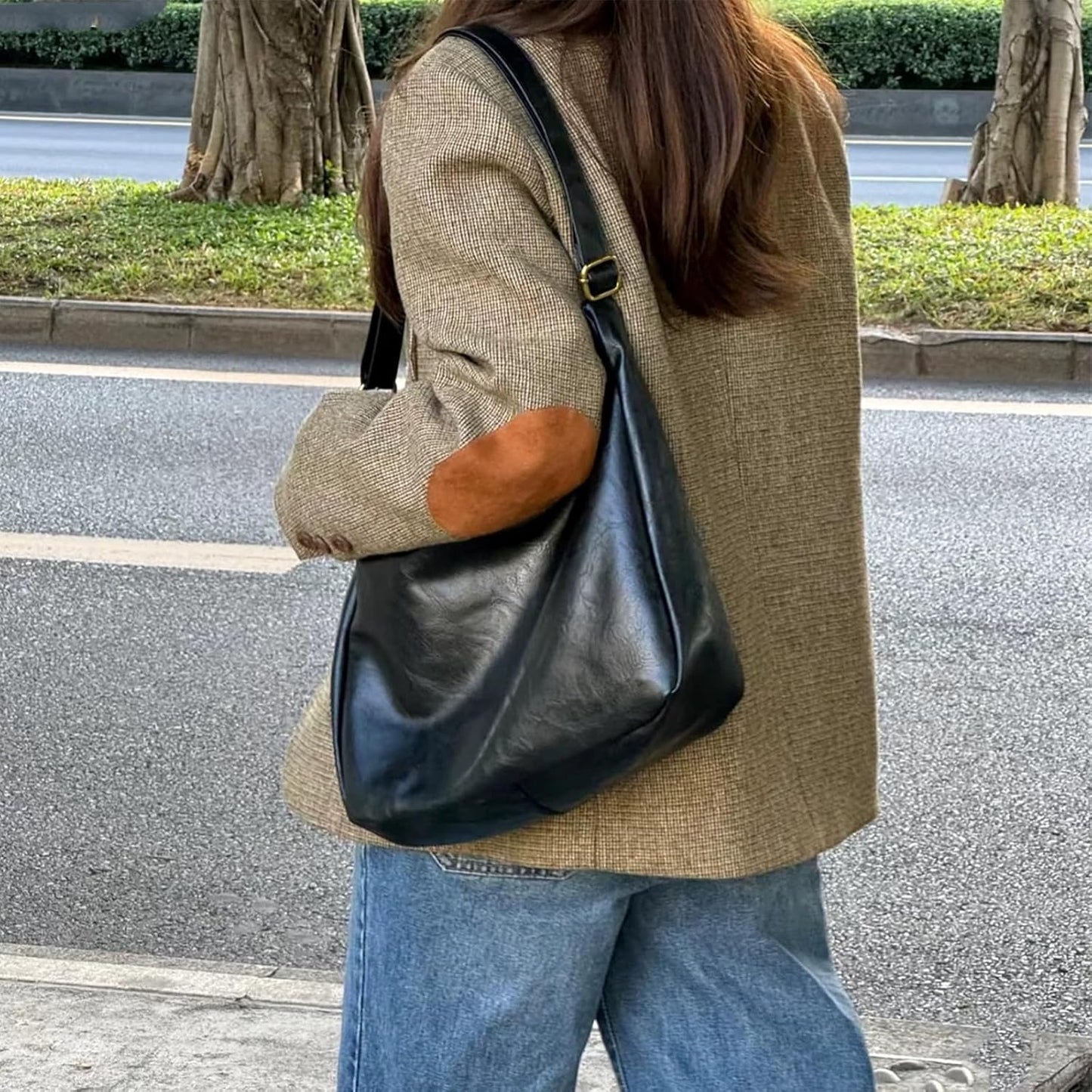 👜 Vintage Crossbody – Stor & Trendy 2025