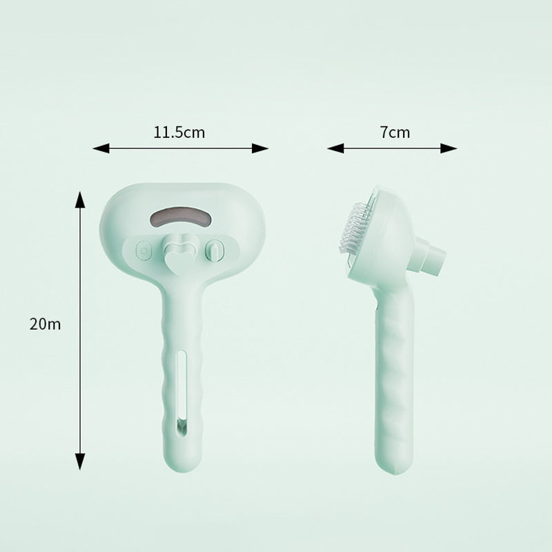 🐾🌿 Smart Spray-Børste for kjæledyr – Skånsom og praktisk!（🔥Gratis vannflaske i en begrenset periode🔥）