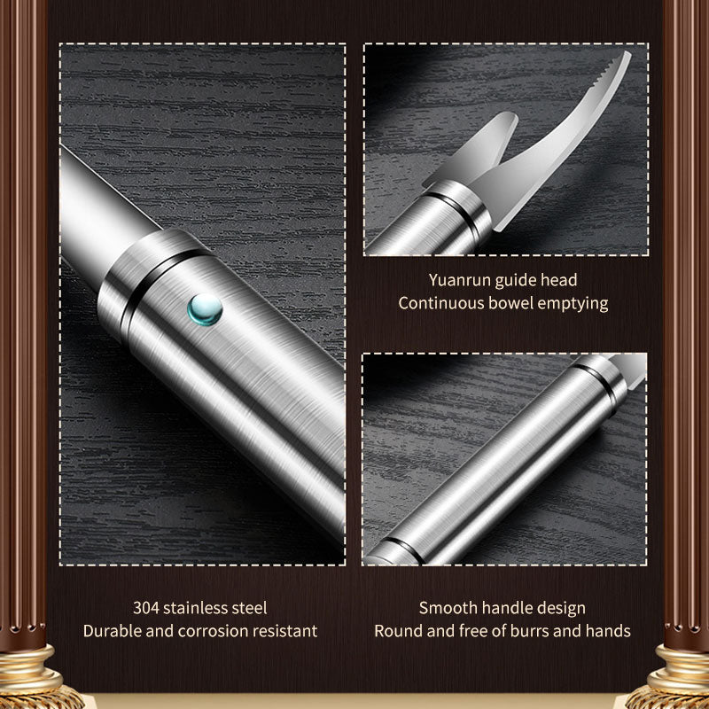 🍤 Premium Rekerens i 304 Rustfritt Stål – Enkel og Rask Rensing