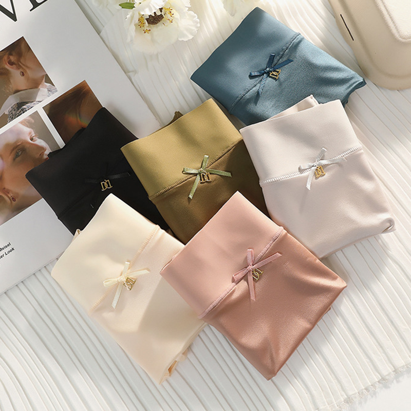 (🎁🎁Pay1 Get 2 (3pack) Premium Satin Antibakteriell Ice Silk Fuktabsorberande trosor