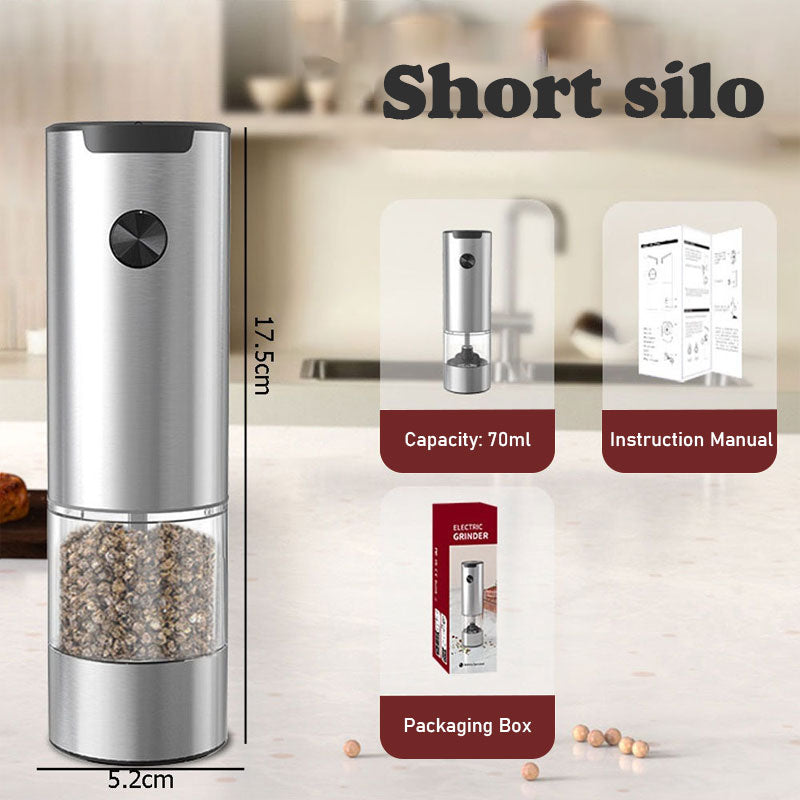 ⚡ Elektrisk Kvern – Enkel, Justerbar & Med Lys