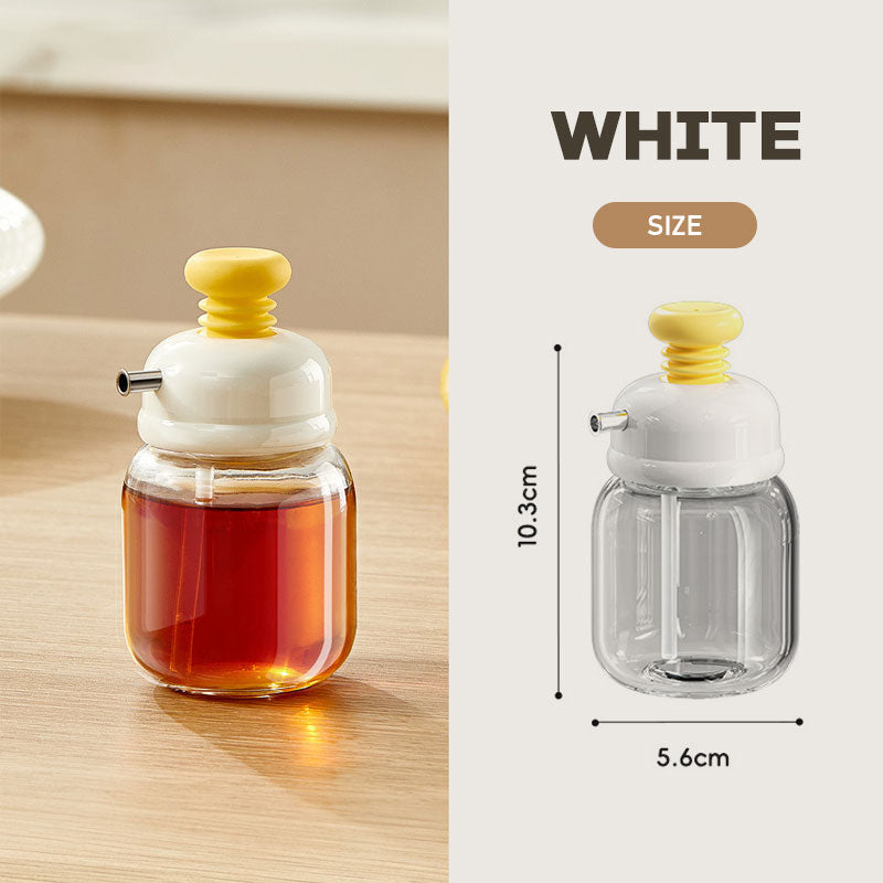 🍳 Trykk-og-hell Oljeﬂaske | Presis & Sølefri Matlaging