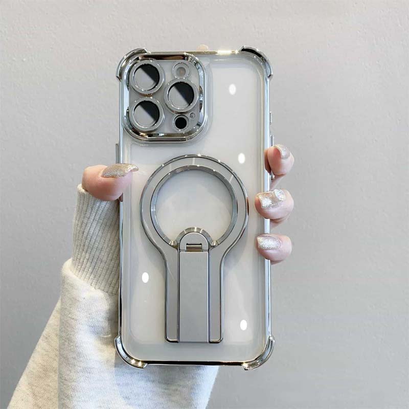 Magnetisk mobilveske med fire hjørner og fallsikring