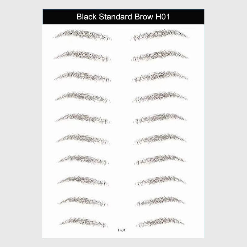 🌿✨ 6D Øyenbrynsoverføring – Få naturlige bryn på et blunk!