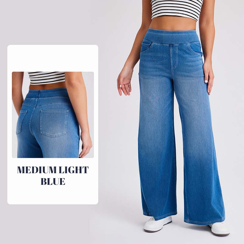 ✨ Høytlivs Jeans med Vide Ben