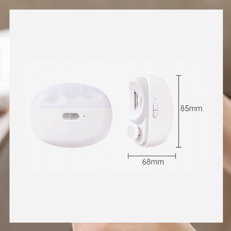 ✨ Elektrisk Neglepolerer & Sikker Negleklipper