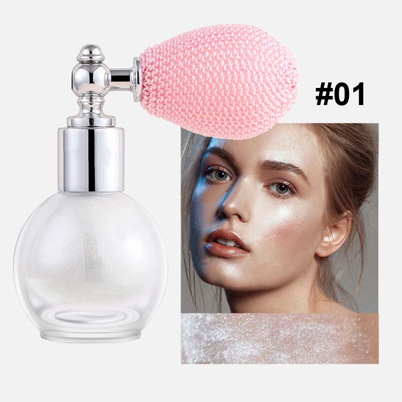 ✨ Lysende Glitter Highlighter – Langvarig & Svettebestandig