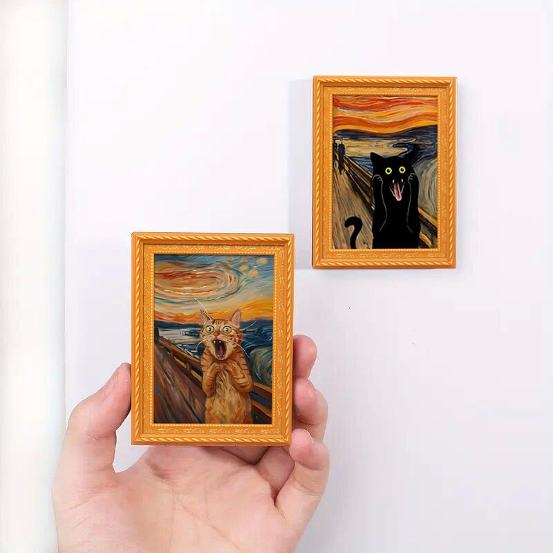 🌹 Søte kjøleskapsmagneter til katter – Sjarmerende katterammedekorasjoner til hjem og kontor 🐱✨