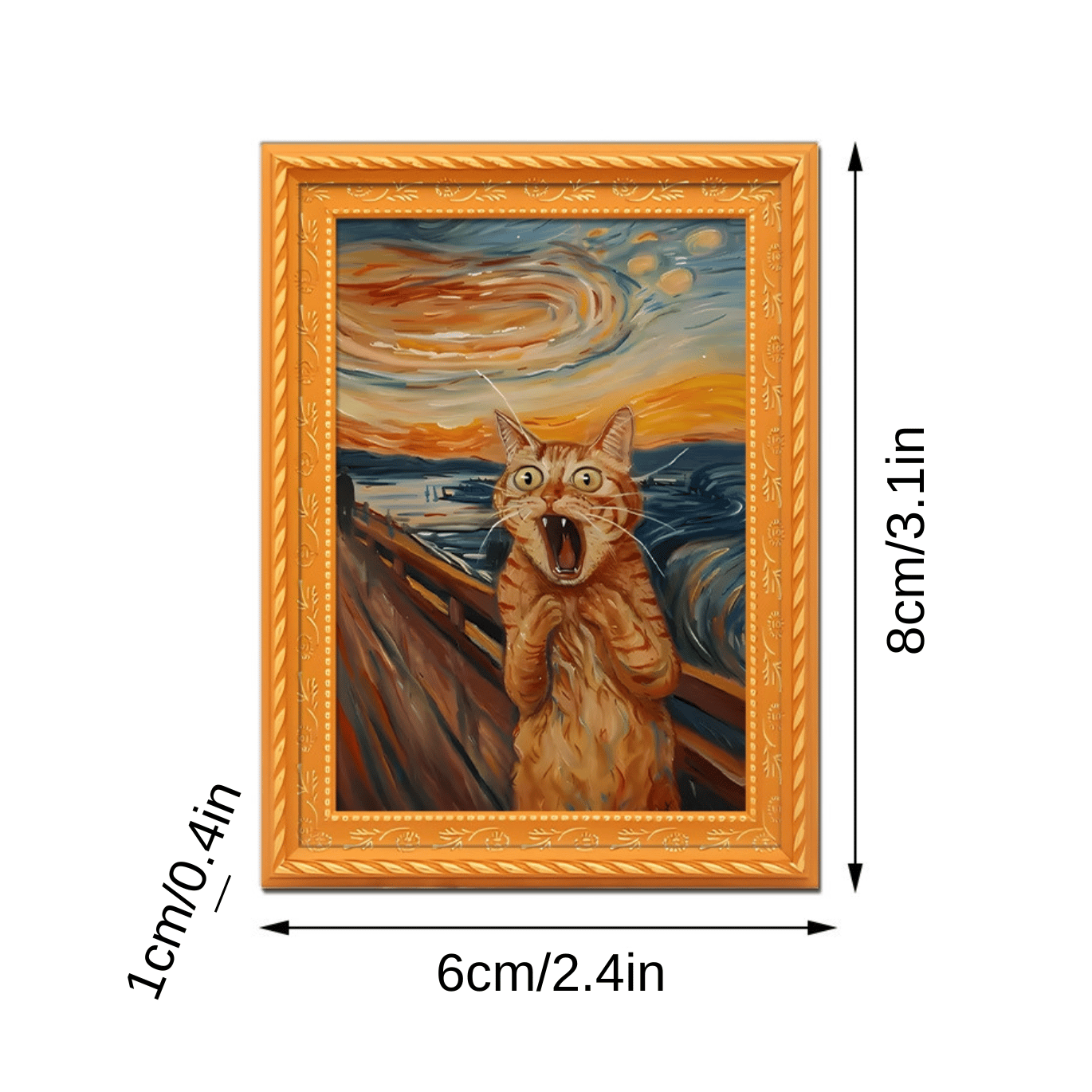 🌹 Søte kjøleskapsmagneter til katter – Sjarmerende katterammedekorasjoner til hjem og kontor 🐱✨