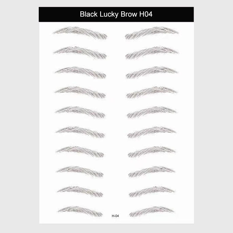 🌿✨ 6D Øyenbrynsoverføring – Få naturlige bryn på et blunk!