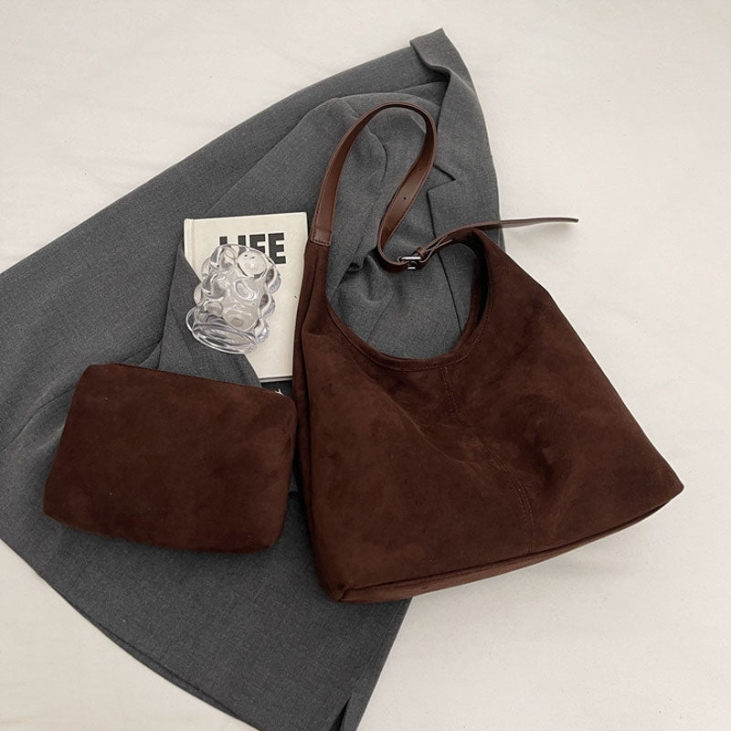👜 Ny Suede Bucket Bag – Høst & Vinter 2025