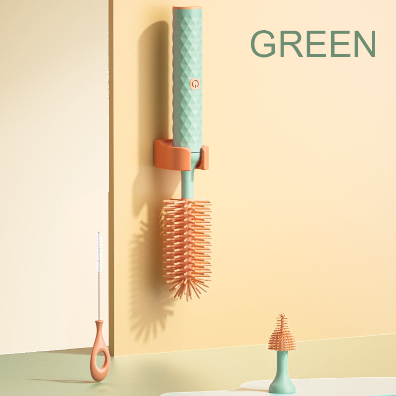 🍼✨ Elektrisk 360° Flaskebørste – Enkel & Dyp Rengjøring! 🎁 Fri frakt