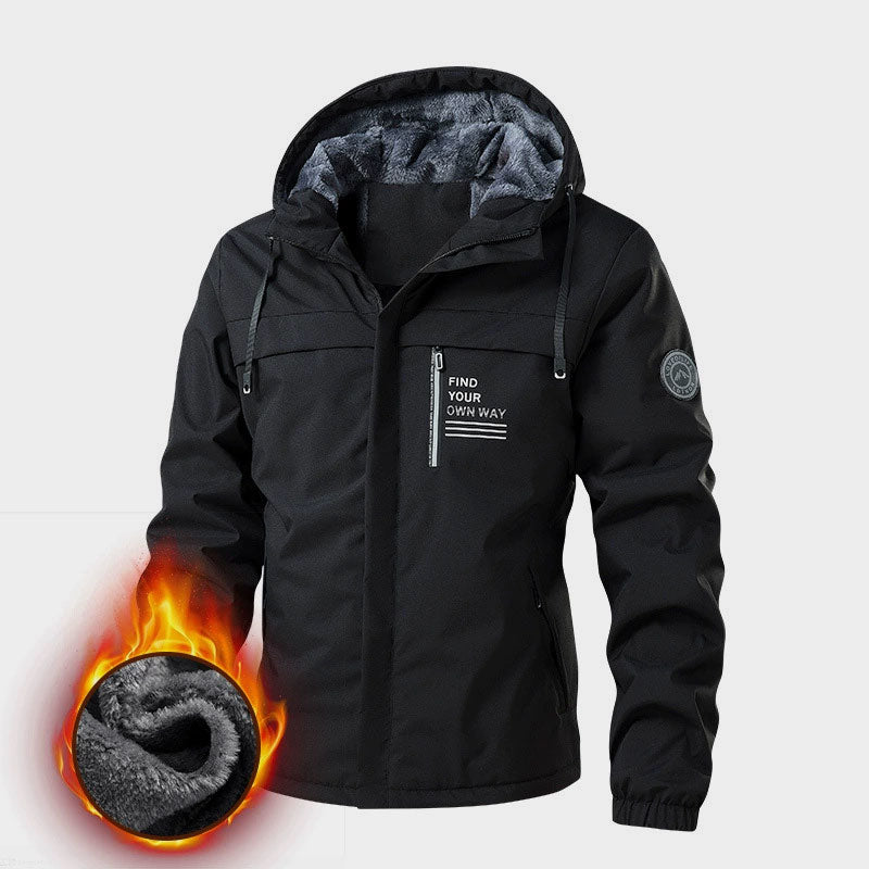 🍂❄️ Herre Hettejakke – Perfekt for Høst & Vinter