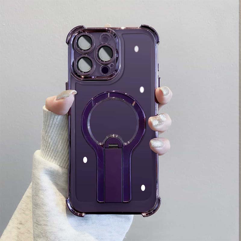 Magnetisk mobilveske med fire hjørner og fallsikring