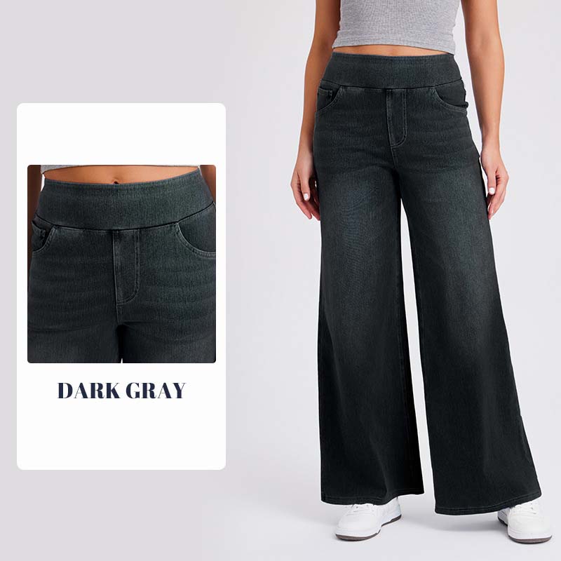 ✨ Høytlivs Jeans med Vide Ben