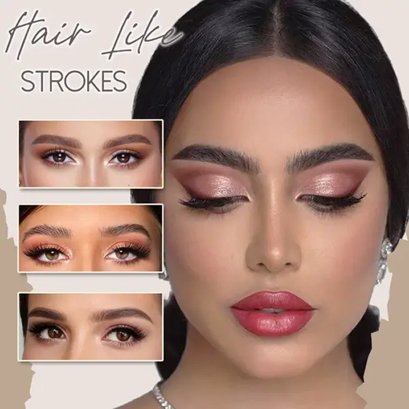 💥 KJØP 1 FÅ 1 GRATIS! Vannfast 4-Tupp Brynspenn for Perfekte Bryn Hele Dagen 💧