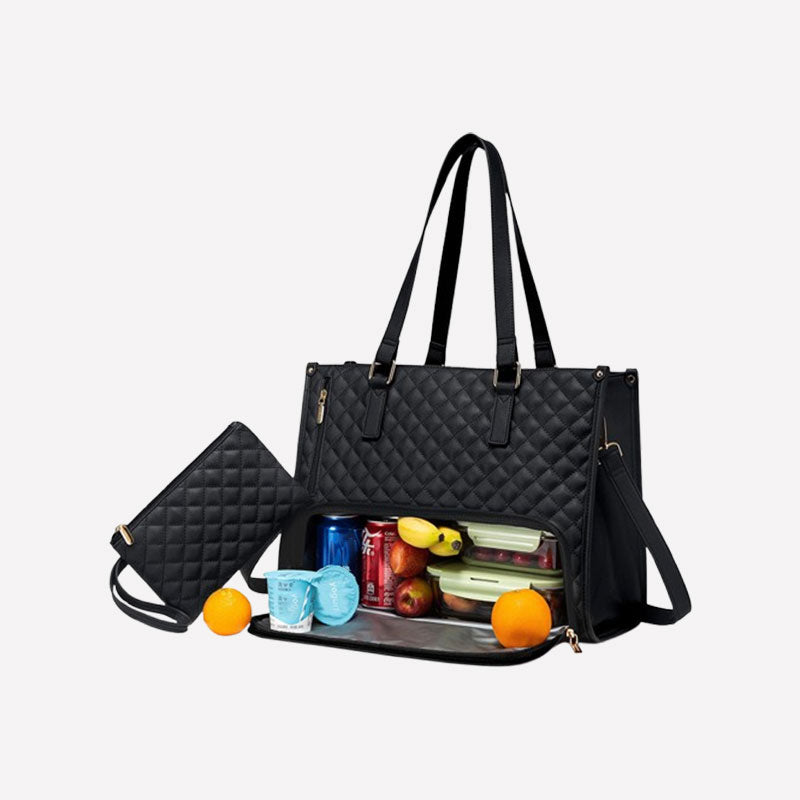 👜 Tote Bag – Laptop & Matboksrom