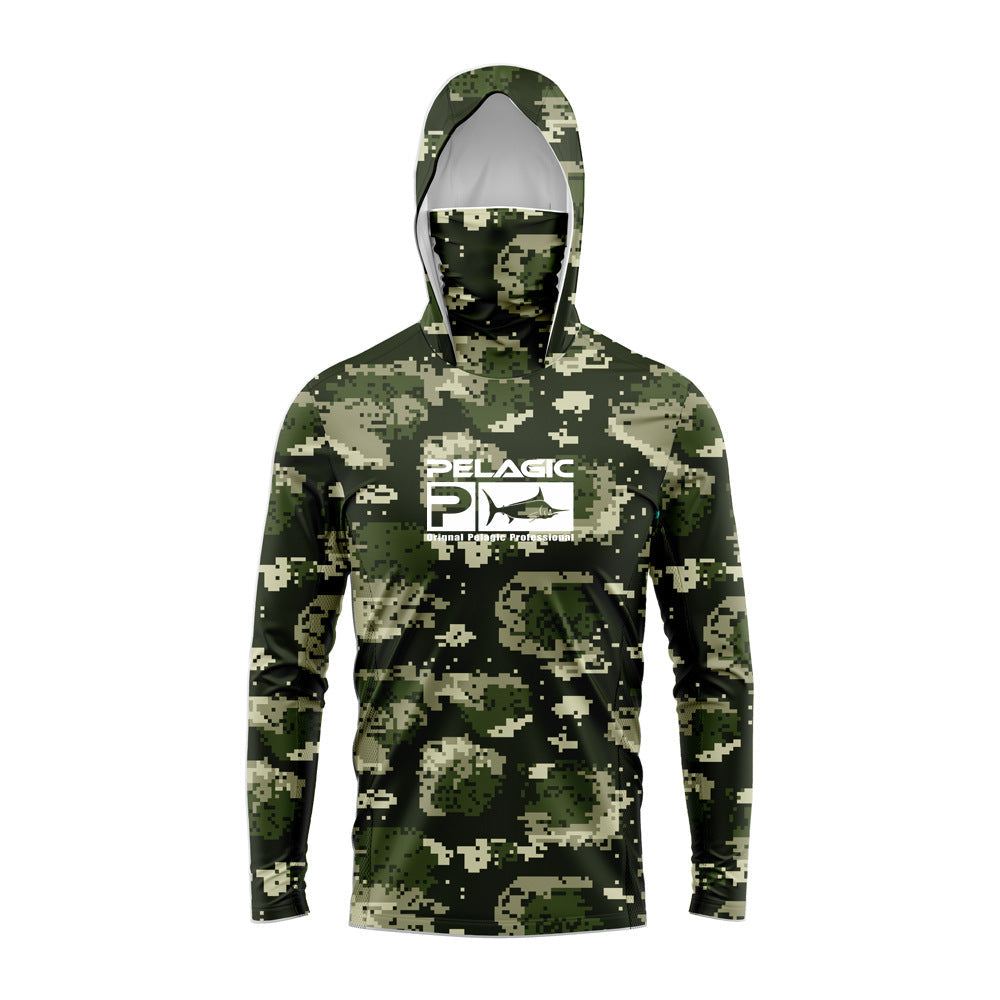 🎣Fiskeklær Med Hette Og Solbeskyttelse