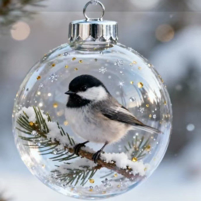 🔥🔥Siste dag 49 % rabatt - 2026 Wildlife Wonders-kolleksjonen Krystallglass-ornament (3D)