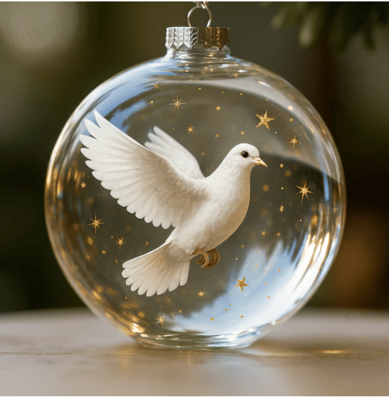 🔥🔥Siste dag 49 % rabatt - 2026 Wildlife Wonders-kolleksjonen Krystallglass-ornament (3D)