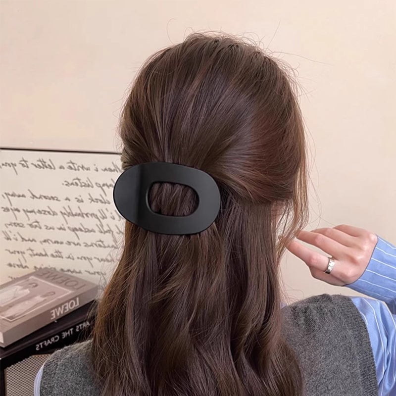 💖✨ Oval Hårgriper Sett (4 stk)