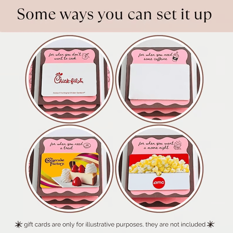 🎅 Personlig Julegavekorthefte – Rimelig, koselig, hjemmelaget 💝