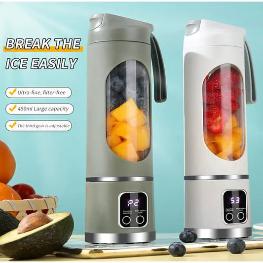 ⚡ Digital Multimodus Juicerblender – Smart, kompakt & lekkasjesikker