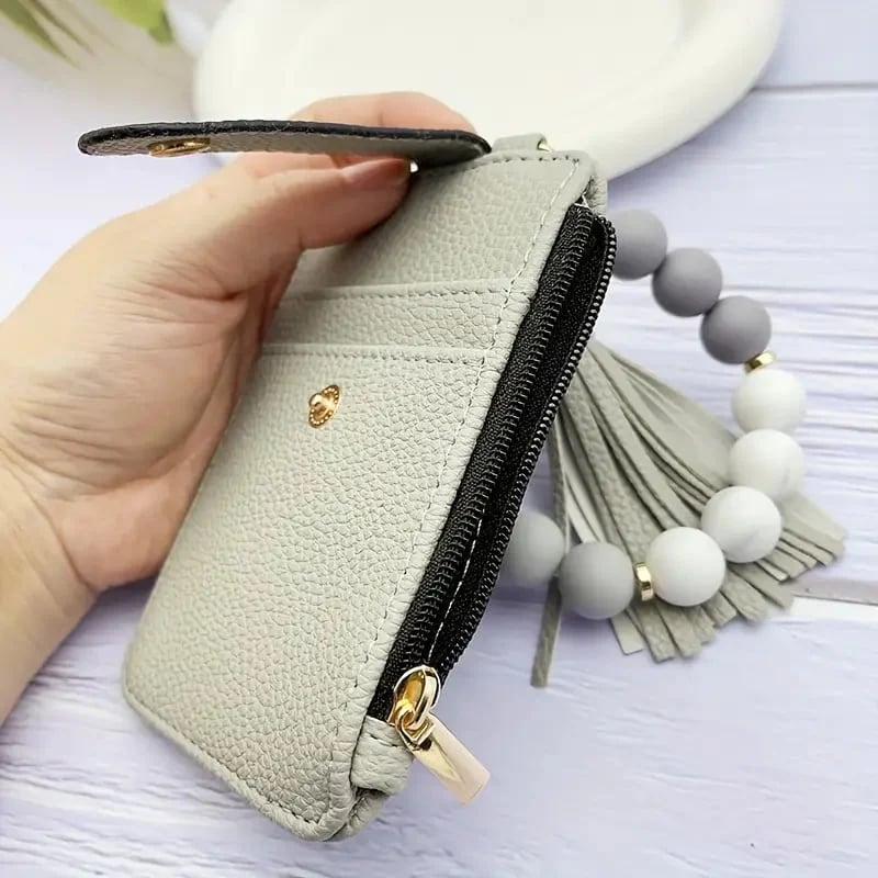 🎅Storsalg Siste dagssalg 🔥- Silikonperlearmbånd, kortholder, nøkkelring