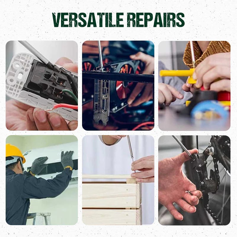 🛠️ 14-i-1 Justerbar Skralleskrutrekker