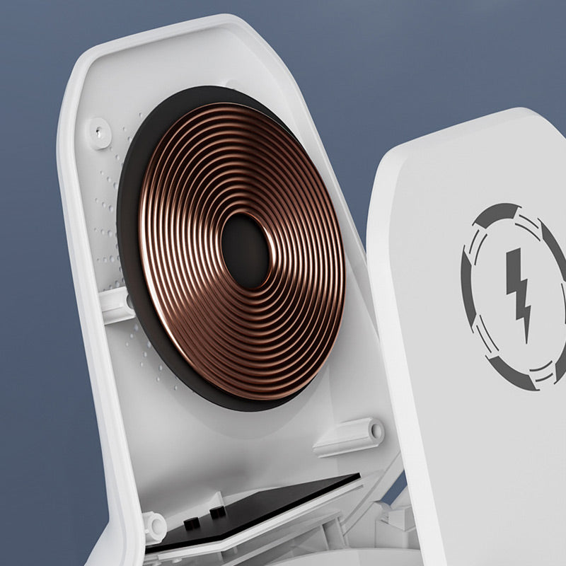 ⏳Tidsbegrenset tilbud⏰Multifunksjonell telefonholder med rask trådløs lader📱