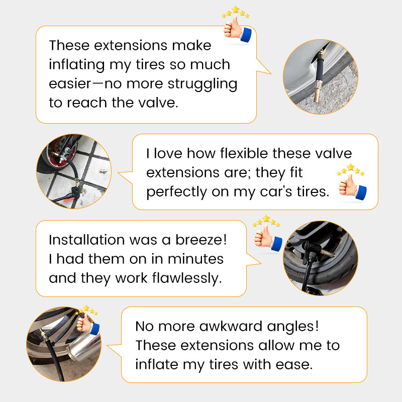 🔥Kjøp 1 få 1 gratis🔥Universell fleksibel dekkventilforlengelse