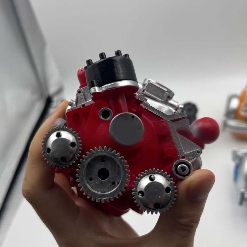 🔥 Liten forbrenningsmotor modell V8 OHV bensinmotor modell monteringssett